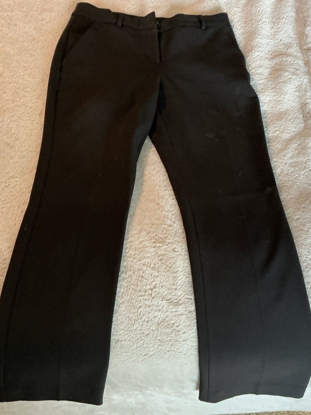 Express Black Dress Pants with Classic Waistband